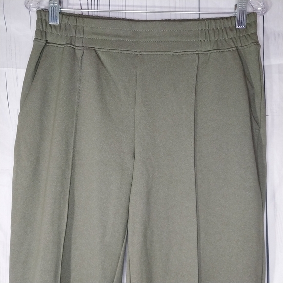 Mondetta Womens Pintuck Straight Leg Pant Olive Size M - Picture 3 of 15
